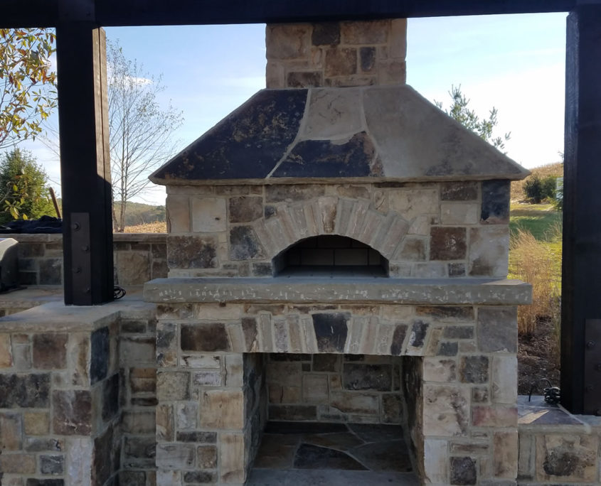 Firepits, Grills and Fireplaces Landscape Associates Inc.